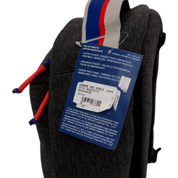 Champion The Attribute Laptop Backpack Metallic Heather Sof - Picture 6 of 7